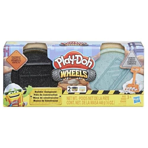 Hasbro Play-Doh Wheels Υλικά Οικοδομής 2 Σχέδια