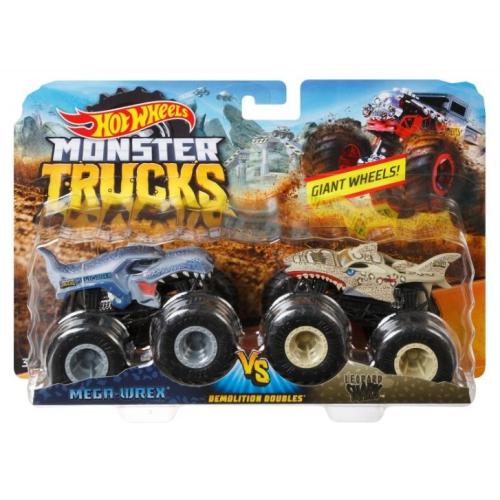 Hot Wheels Οχήματα Monster Trucks Σετ Των 2 - 9 Σχέδια FYJ64