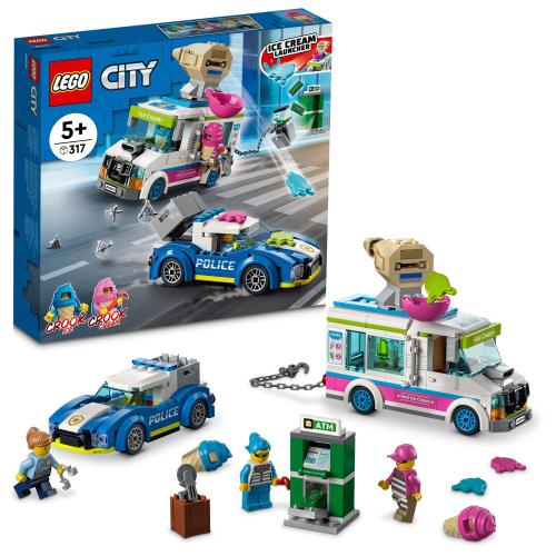 LEGO City Police Αστυνομική Καταδίωξη Φορτηγού Παγωτών 60314