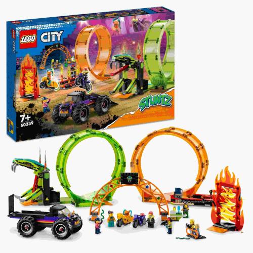 LEGO City Stuntz Ακροβατική Πίστα με Δύο Λουπ 60339