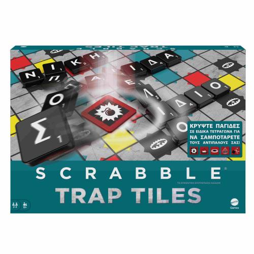 Mattel Games Επιτραπέζιο Scrabble Trap Tiles HLM18
