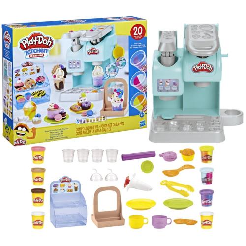 Play-Doh Kitchen Creations Super Colorful Cafe Playset F58365L0