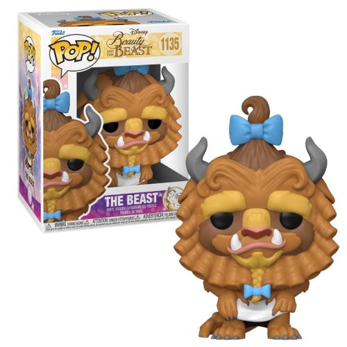 Funko Pop! Disney: Beauty and the Beast - The Beast (with Curls) #1135 Vinyl Figure