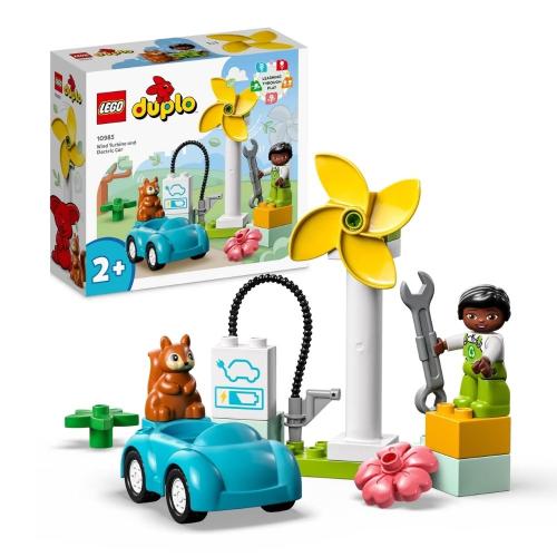 LEGO Duplo Ανεμογεννήτρια Και Ηλεκτρικό Αυτοκίνητο 10985
