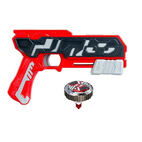Silverlit Spinner MAD Single Shot Blaster Σετ Όπλο Και Σβούρα Firestorm Κόκκινο 7530-86301