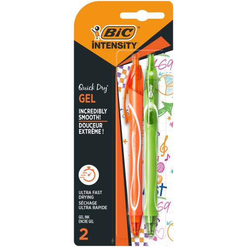 Bic Στυλό Gel Intensity Quick-Dry 2 Τεμαχίων 968452