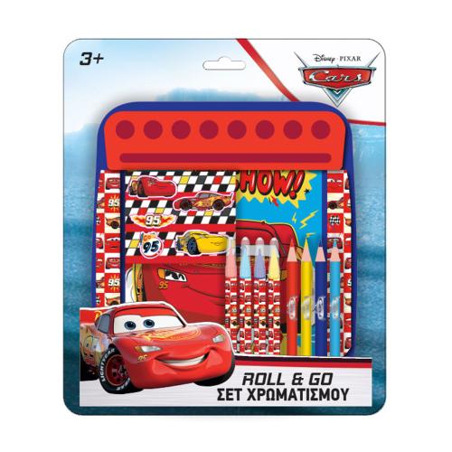 Σετ Χρωματισμού Disney Cars Roll & Go 21x24,5 εκ. 000563715