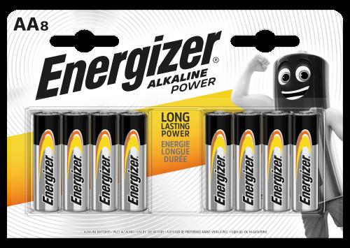 Energizer Αλκαλικές Μπαταρίες Power AA BP8 F016611 8τμχ