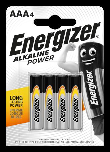 Energizer Αλκαλικές Μπαταρίες Power AAA BP4 F016612 4τμχ
