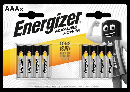 Energizer Αλκαλικές Μπαταρίες Power AAA BP8 F016616 8τμχ
