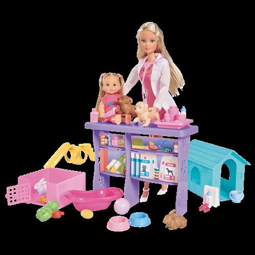 Lolly Κτηνιατρείο Animal World με Κούκλες και 35 Αξεσουάρ RDF51855