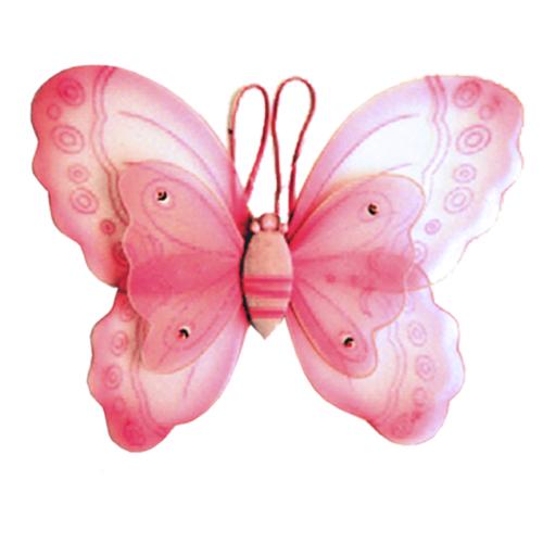 ΤΣΑ-ΦΑΛ Αποκριάτικα Φτερά Πεταλούδας Διπλά Σε Πέντε Χρώματα Α15455