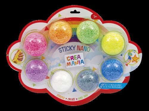 Creamania Sticky Nano Slime με 8 Χρώματα PRG00349
