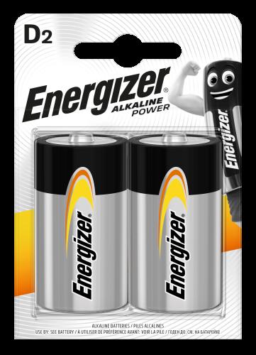 Energizer Αλκαλικές Μπαταρίες Power D BP2 F016618 2τμχ