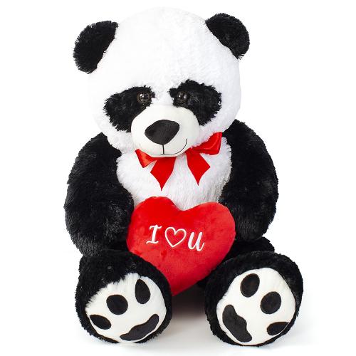 Friendlies Λούτρινο Panda Με Καρδιά I Love You 100Εκ 59504V