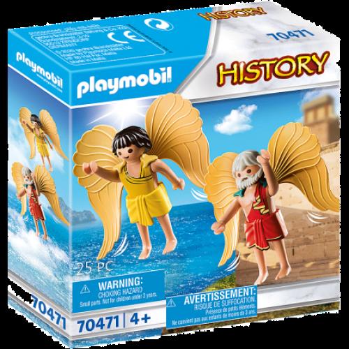 Playmobil History Ο Δαίδαλος Και Ο Ίκαρος 70471