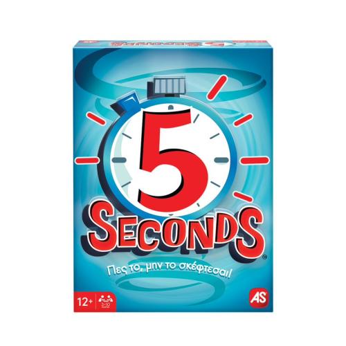 AS Games Επιτραπέζιο Παιχνίδι 5 Seconds Για Ηλικίες 12+ Χρονών Και 3-10 Παίκτες 1040-21515