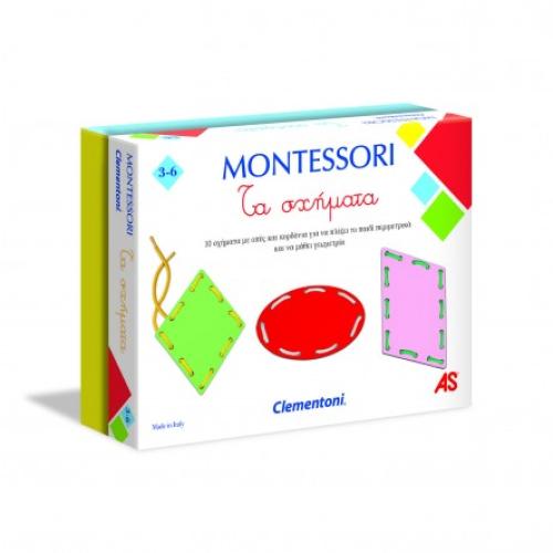 Clementoni Montessori Τα Σχήματα 1024-63223