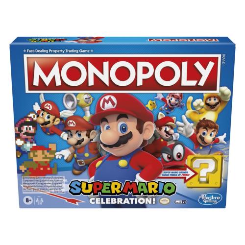 Hasbro Gaming Επιτραπέζιο Monopoly Super Mario Celebration E9517110