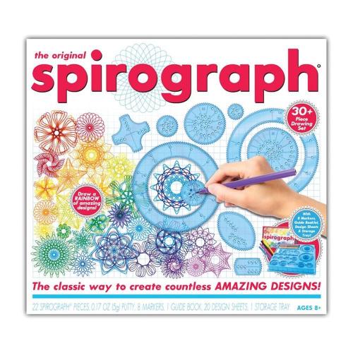 Spirograph Σπειρογράφος Βασικό Σετ Σχεδιασμού 30τεμ. CLC04122