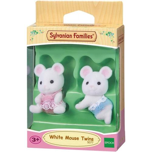 Sylvanian Families: Δίδυμα Μωρά White Mouse 5077