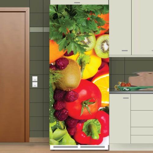 Αυτοκόλλητα ψυγείου Φρούτα και λαχανικά 60x200 Αυτοκόλλητα ψυγείου