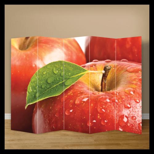 Παραβάν με μήλο 240x160 Ύφασμα Μία όψη