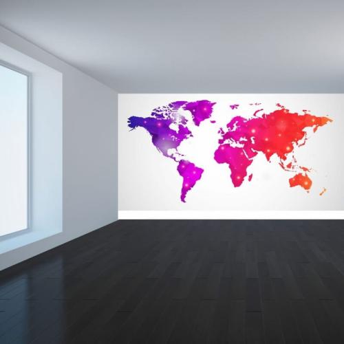 Ταπετσαρία τοίχου Χρωματιστός χάρτης 300x170 Βινύλιο