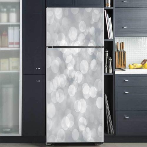 Αυτοκόλλητο ψυγείου Ασημί μοτίβο 60x200 Αυτοκόλλητα ψυγείου