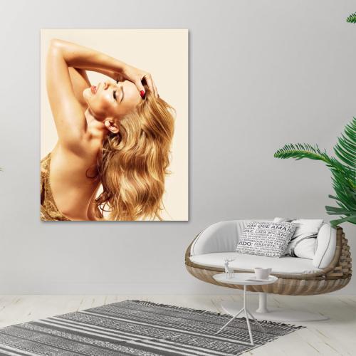 Πίνακας σε καμβά Kylie Minogue 6 70x91 Τελαρωμένος καμβάς σε ξύλο με πάχος 2cm