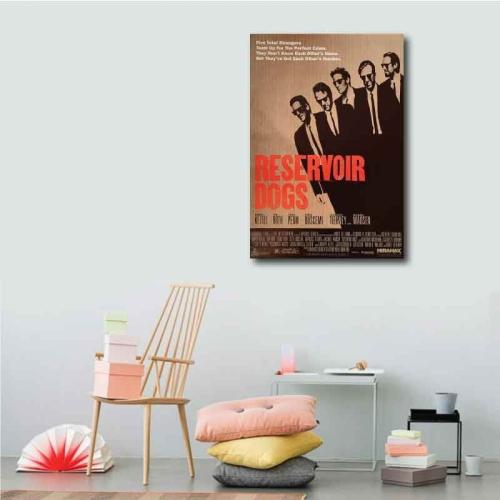 Πίνακας σε καμβά Reservoir Dogs 60x88 Τελαρωμένος καμβάς σε ξύλο με πάχος 2cm