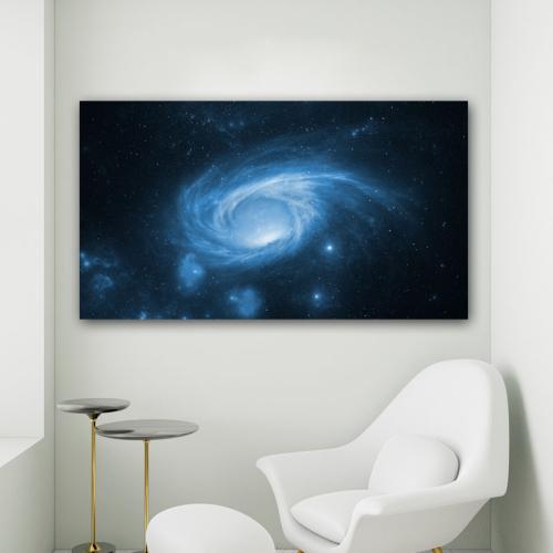 Πίνακας σε καμβά Γαλαξιακή Δίνη 1 177x100 Τελαρωμένος καμβάς σε ξύλο με πάχος 2cm