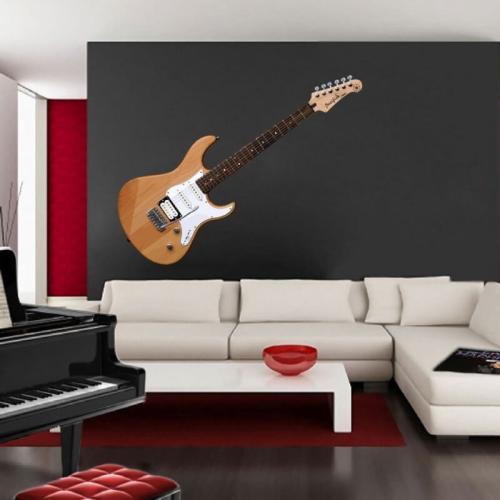 Αυτοκόλλητα τοίχου Μοντέρνα κιθάρα 30x30 Αυτοκόλλητα τοίχου