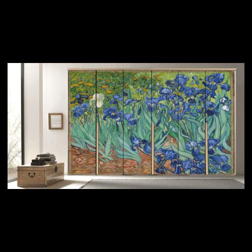 Αυτοκόλλητα ντουλάπας Van Gogh 125x185 Αυτοκόλλητα ντουλάπας