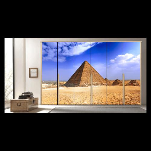 Αυτοκόλλητο ντουλάπας Αίγυπτο 125x360 Αυτοκόλλητα ντουλάπας