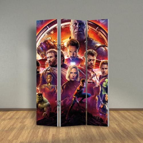 Παραβαν Avengers Infinity War 160x160 Ύφασμα Μία όψη