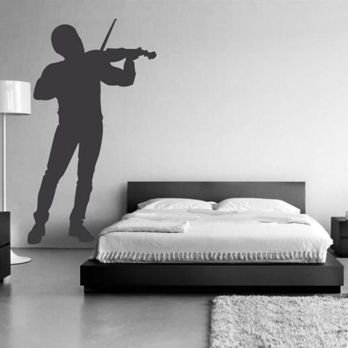 Αυτοκόλλητα τοίχου Παίζοντας βιολί 160x250 Αυτοκόλλητα τοίχου