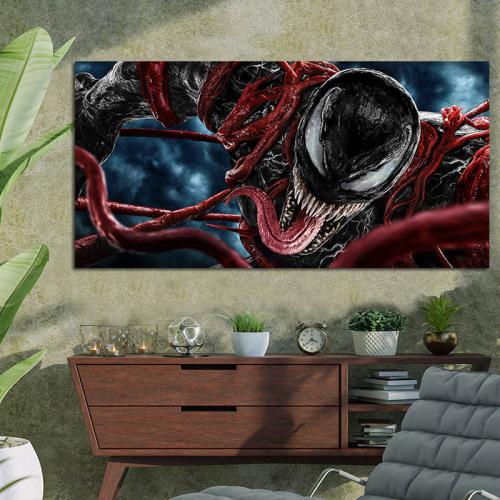 Πίνακας με Venom movie 7 220x110 Τελαρωμένος καμβάς σε ξύλο με πάχος 2cm
