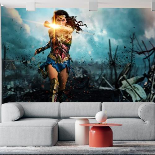 Ταπετσαρία τοίχου Wonder Woman 265x160 Ύφασμα
