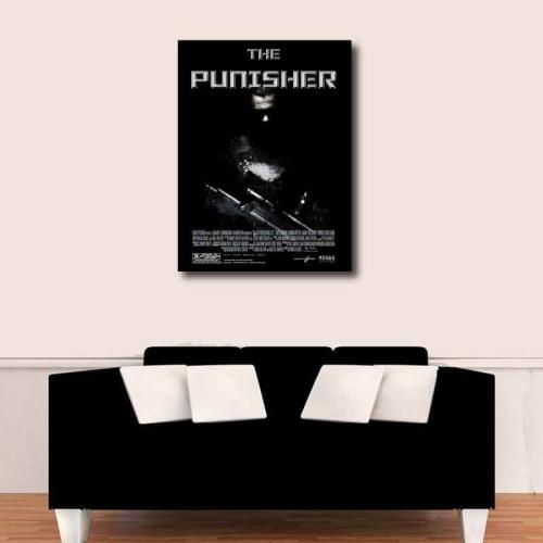 Πίνακας σε καμβά The Punisher 100x134 Τελαρωμένος καμβάς σε ξύλο με πάχος 2cm