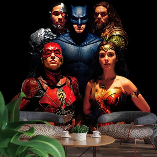 Justice League movie 124x70 Ύφασμα