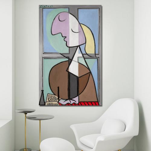 Πίνακας του Pablo Picasso-Bust of A Woman 90x144 Τελαρωμένος καμβάς σε ξύλο με πάχος 2cm