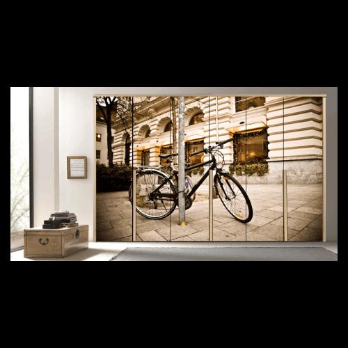 Αυτοκόλλητο ντουλάπας ποδήλατο 150x232 Αυτοκόλλητα ντουλάπας