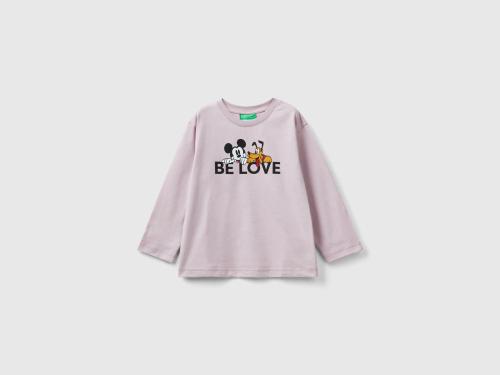 Benetton, Μπλούζα Ροζ Ντίσνεϊ Over Εφαρμογής, size 18-24, Ροζ, Παιδικά