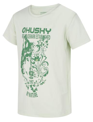 Παιδικό λειτουργικό T-shirt HUSKY Tash K ανοιχτό πράσινο