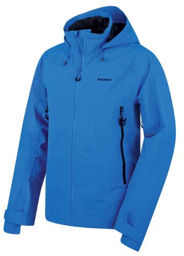 Men's outdoor jacket HUSKY Nakron M neon blue