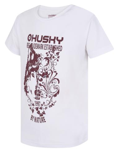 Παιδικό λειτουργικό T-shirt HUSKY Tash K λευκό
