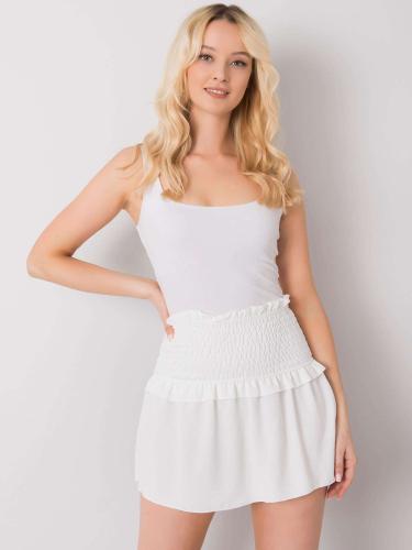 Λευκή φούστα Och Bella BI-26716. Ρ01