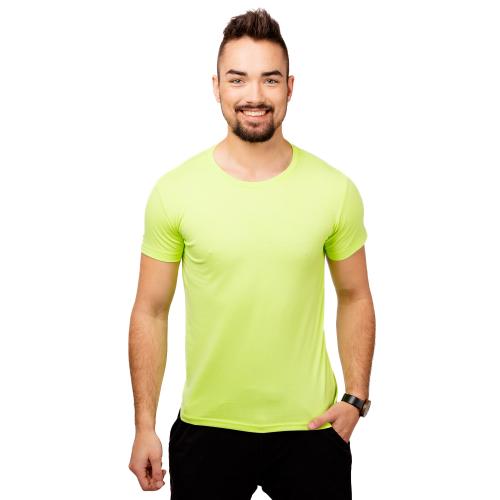 Ανδρικό T-shirt GLANO - φωτεινό πράσινο