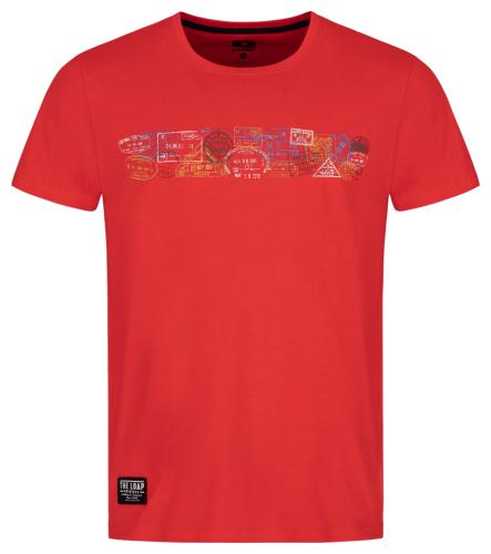 Ανδρικό T-shirt LOAP BOLTON Κόκκινο